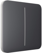 Вимикач Ajax LightSwitch 2-клавішний Graphite