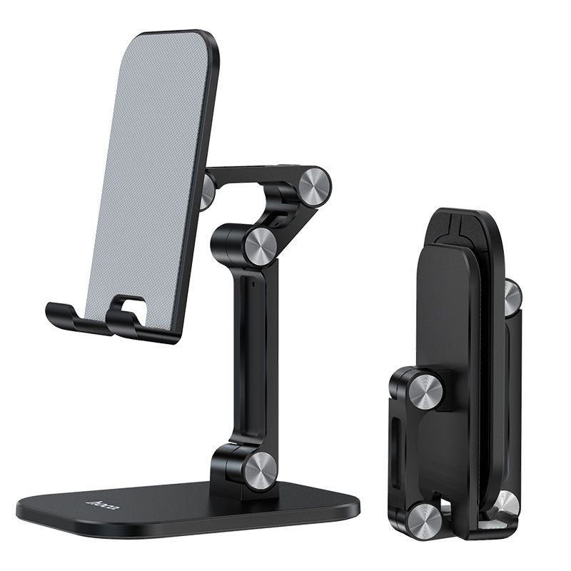 Тримач для телефона HOCO PH34 Excelente double folding desktop stand Black