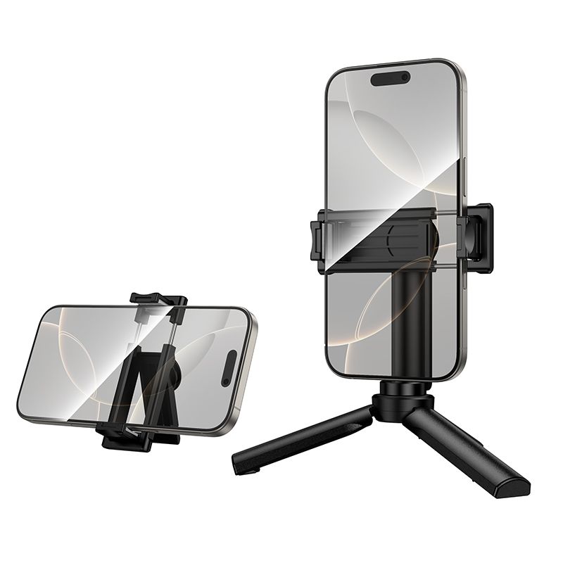 Штатив HOCO K100 Prestigio mini tripod Black