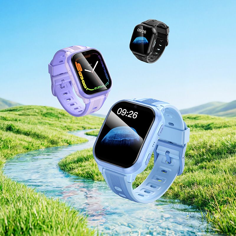 Дитячий смарт-годинник HOCO Y108 4G children phone-watch Blue