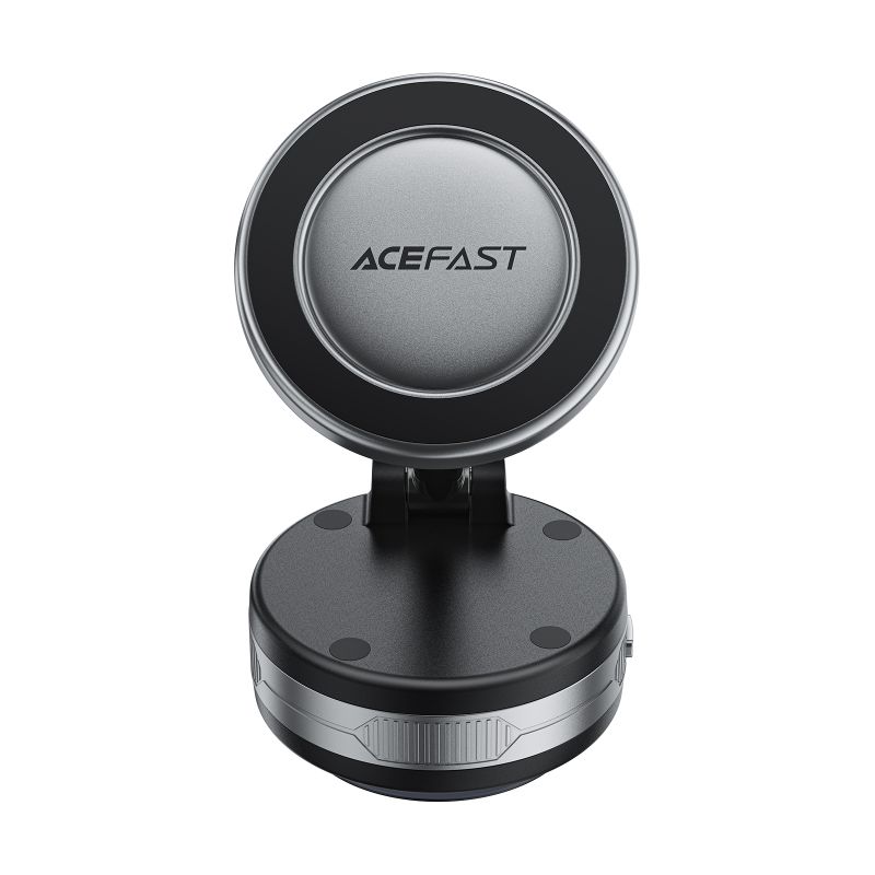 Автотримач для телефона ACEFAST E30 Electric Suction cup magnetic Phone holder, Metal Gray
