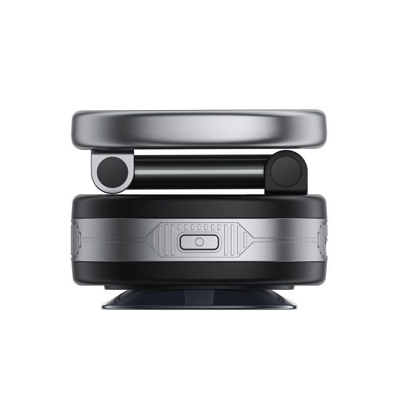 Автотримач для телефона ACEFAST E30 Electric Suction cup magnetic Phone holder, Metal Gray