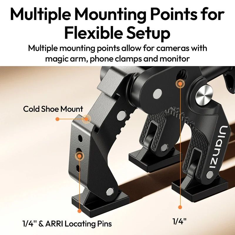 Штатив-тримач Ulanzi CO78 Magic Arm Kit(Super Clamp &amp; Two-Section Magic Arm Kit)