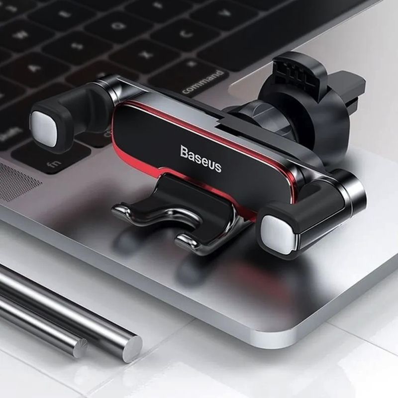 Автотримач для телефона Baseus Mr Hui Gravity Car Mount Black