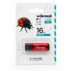 Флеш-накопичувач Wibrand USB 3.2 Gen1 Ladybug 16GB Red