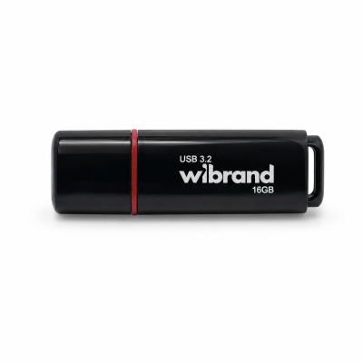 Флеш-накопичувач Wibrand USB 3.2 Gen1 Scarab 16GB Black