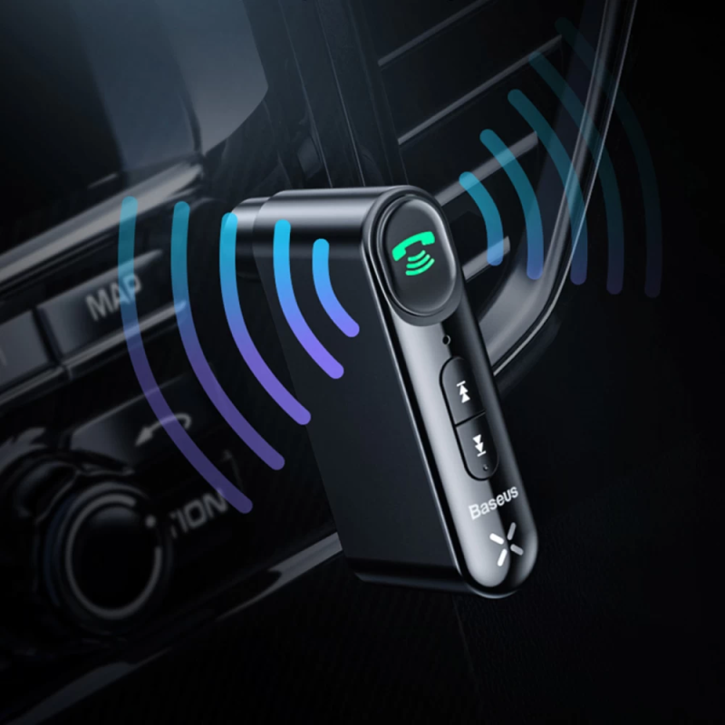 Bluetooth-ресивер Baseus BSBA-02 AUX Wireless Audio Receiver Black