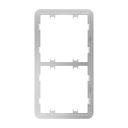 Рамка для двох вимикачів/розеток Ajax Frame (2 seats) vertical