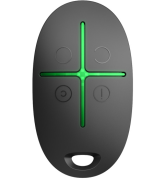 Пластиковий корпус DummyBox Ajax SpaceControl Black (DummyBox 23)