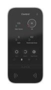 Бездротова клавіатура з сенсорним екраном Ajax KeyPad TouchScreen White