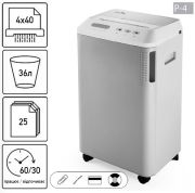 Знищувач документів JINPEX ST-3625CD (4x40)