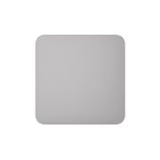Кнопка для одноклавішного чи прохідного вимикача Ajax SoloButton (1-gang / 2-way) Fog