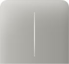 Бічна кнопка для двоклавішного вимикача Ajax SideButton (2-gang) vertical Oyster