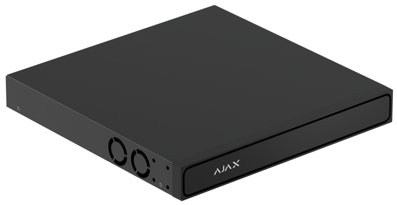 Мережевий відеореєстратор Ajax NVR H2D8PAC (8-ch) Black (140912.122.BL1)