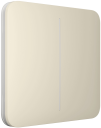 Вимикач Ajax LightSwitch 2-клавішний Ivory