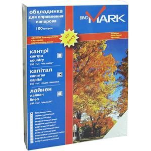 Обкладинки bindMARK Капітал А4, золоті, глянець (100 шт. в уп)