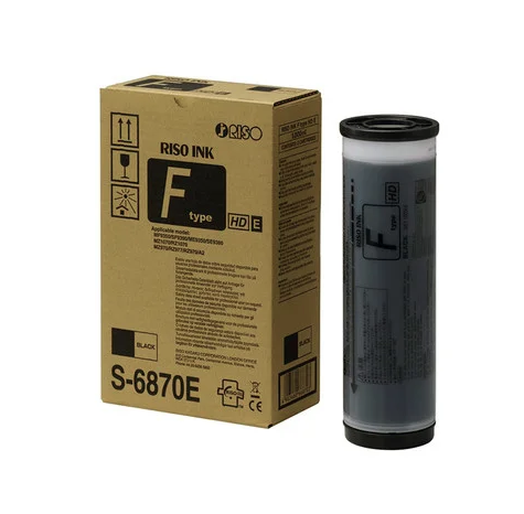 Фарба Riso RZ / EZ-HD, F-HD (S-6870E), чорна, оригінал