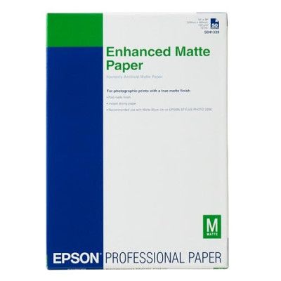 Фотопапір Epson A3+ Enhanced Matte Paper (C13S041719)