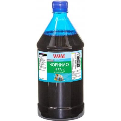 Чорнило WWM HP №177/85 1000г Light Cyan (H77/LC-4)