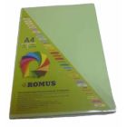 Папір Romus A4 80 г/м2 100sh Light green (R50638)