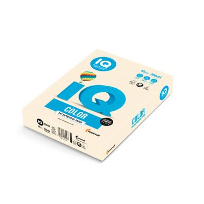 Папір IQ color А4 160g 250sh beige, Ivory Mondi (EB26/A4/160/IQ)