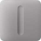 Кнопка для димерного вимикача Ajax SoloButton (Dimmer) Fog