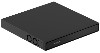 Мережевий відеореєстратор Ajax NVR H2DAC (8-ch) Black (140908.122.BL1)