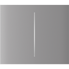 Центральна кнопка для двоклавішного вимикача Ajax CenterButton (2-gang) vertical Fog