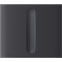 Центральна кнопка для димерного вимикача Ajax CenterButton (Dimmer) vertical Graphite
